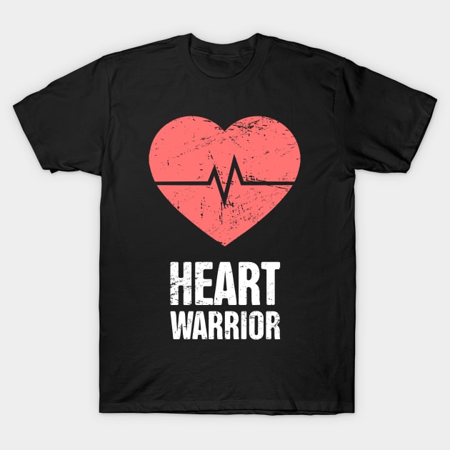 Heart Warrior | Heart Surgery Design T-Shirt by MeatMan